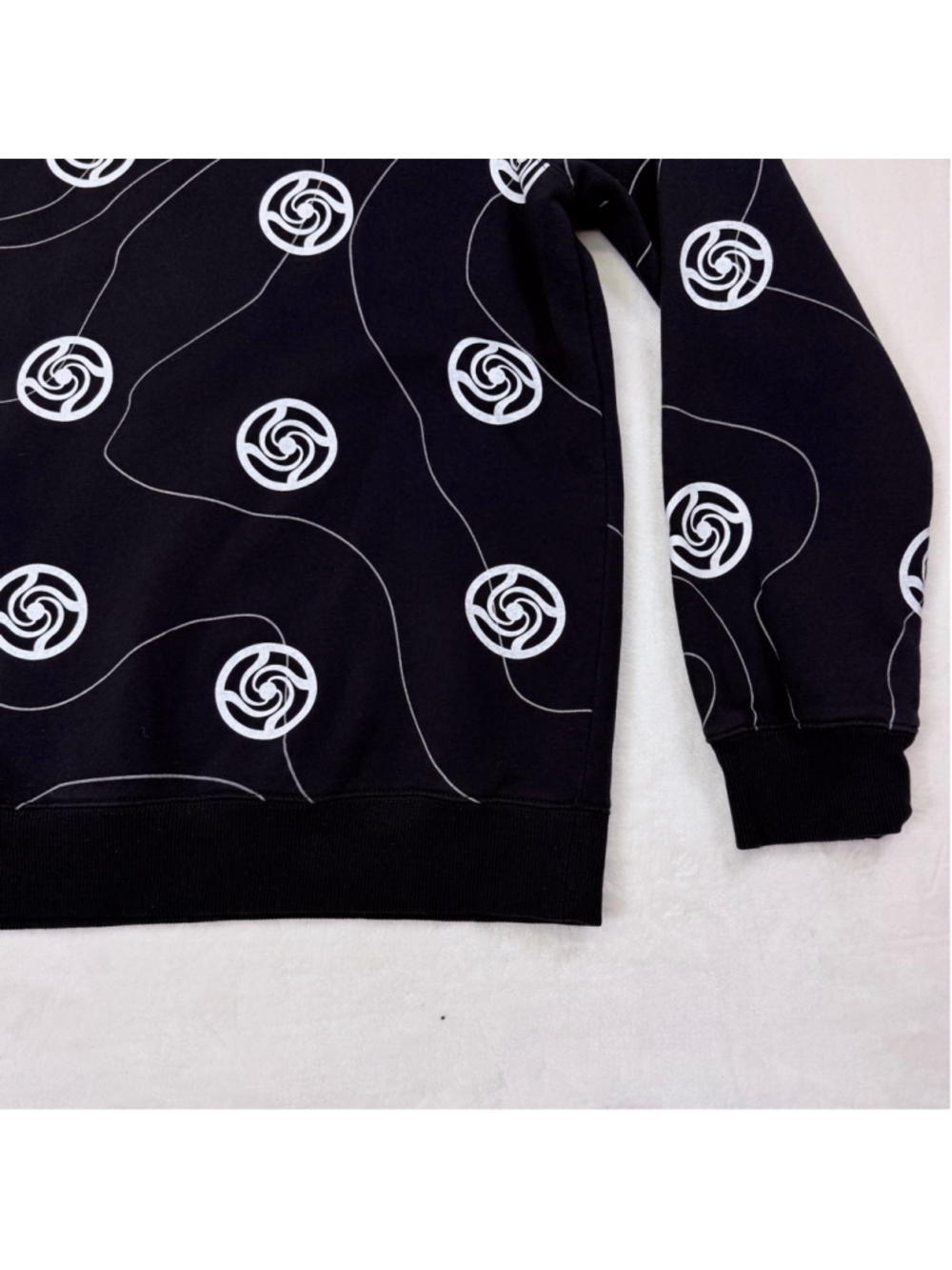 Men's Jujutsu Kaisen Black & White Designed Casual Hoodie Large - Picture 9 of 13